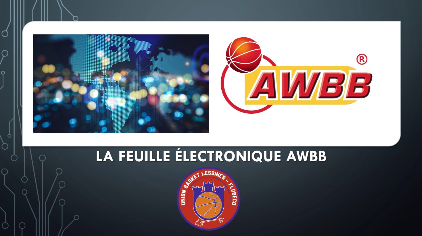 La feuille électronique AWBB