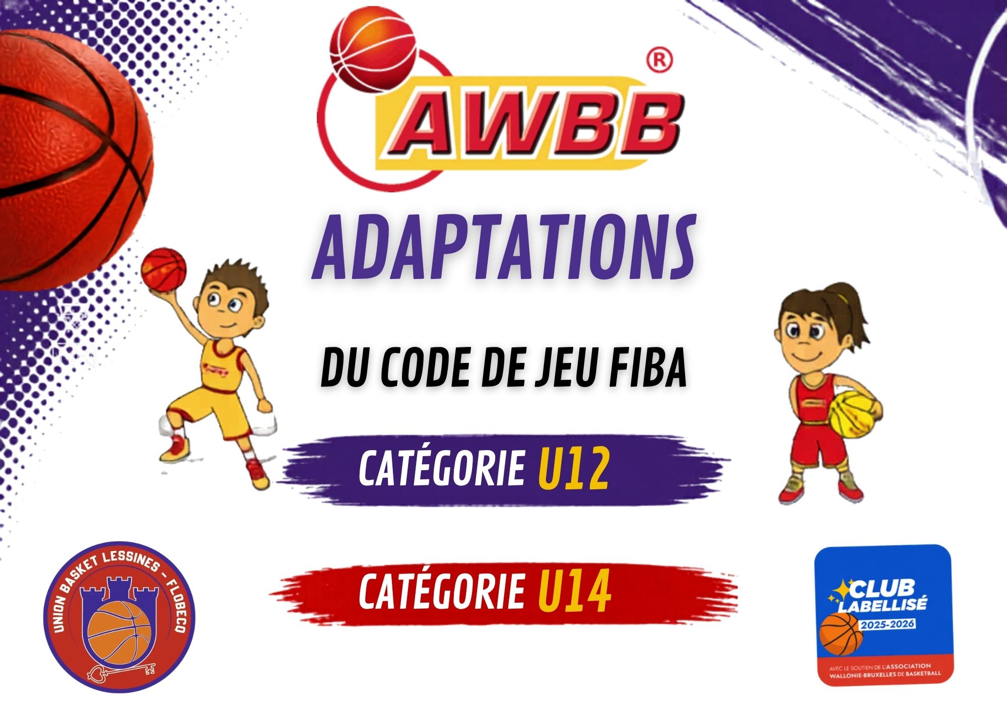 Adaptation du code de jeu U12 et U14