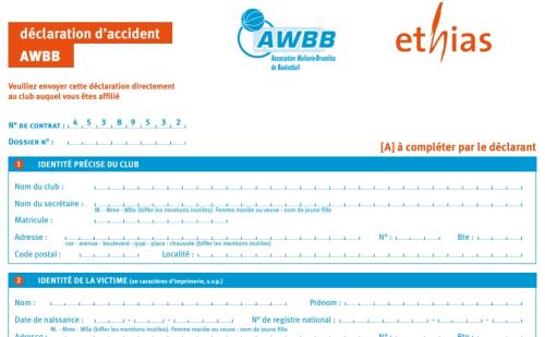 Déclaration d'accident