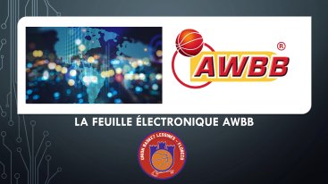 Formation feuille électronique AWBB